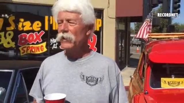 VIDEO: John Kearney of #Modesto Misfits Car Club talks about #Manteca Crossroads Street Faire car s