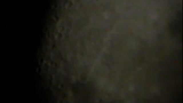 Comet Holmes and the Moon (28/10/2007)