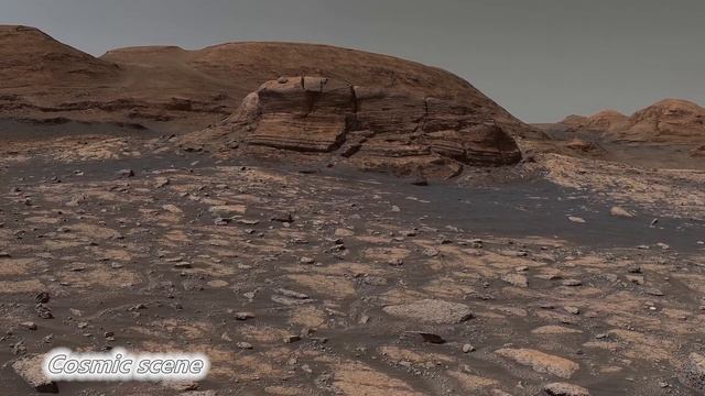 Curiosity's latest 360º panorama on Mars 4K March 30, 2021