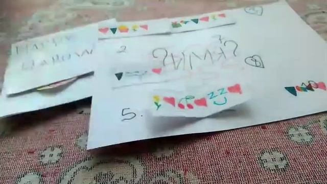 Бумажные сюрпризы)Новинка:X vs O😘Бумажный ☮️ Мир ♥️ Приветики