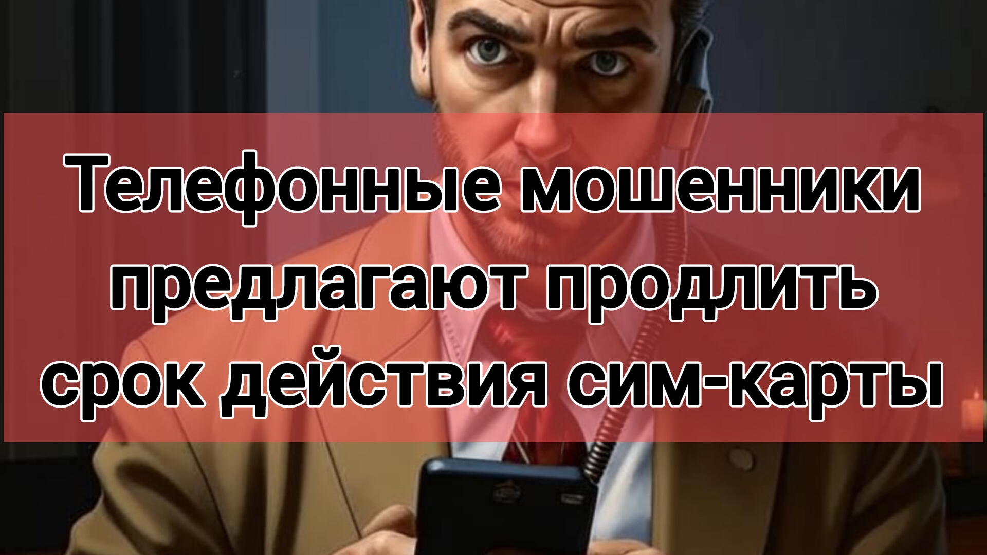 Телефонные мошенники предлагают продлить действие сим-карты