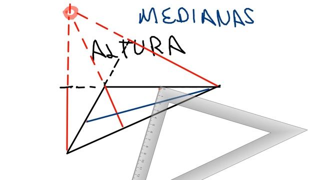 trazos de triangulos y rectas notables del triangulo 3