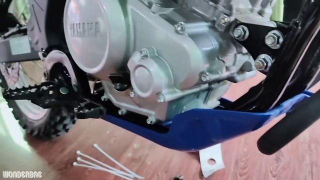 Yamaha WR155 Skid plate and Crankcase protector || Unboxing || Installation