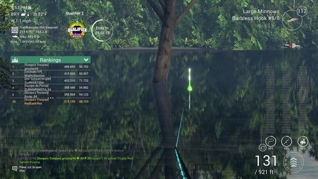 Fishing Planet Live Bait Fiesta Cup Qualifier #2