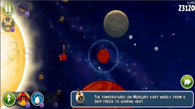 Angry Birds Space Solar System Mercury 10-1