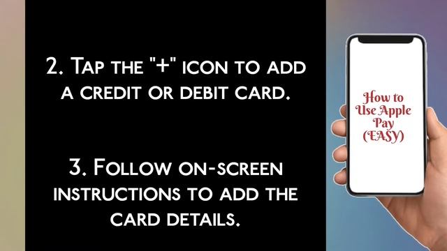 How to Use Apple Pay (EASY)