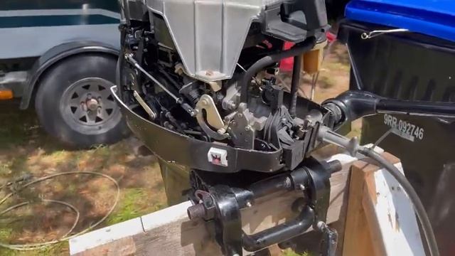 Mercury 25 HP outboard Tiller