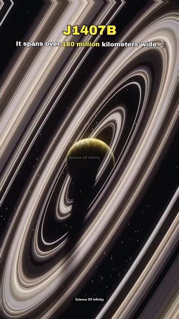 Saturn vs Earth vs J1407b 👺🤫 #shorts #earth #space