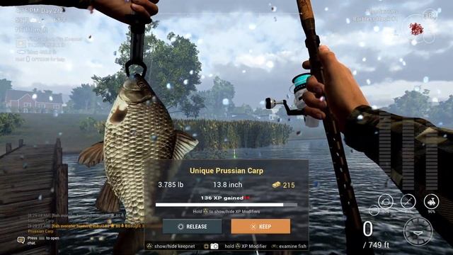 Fishing Planet - Unique Prussian Carp - Sander Baggersee Lake