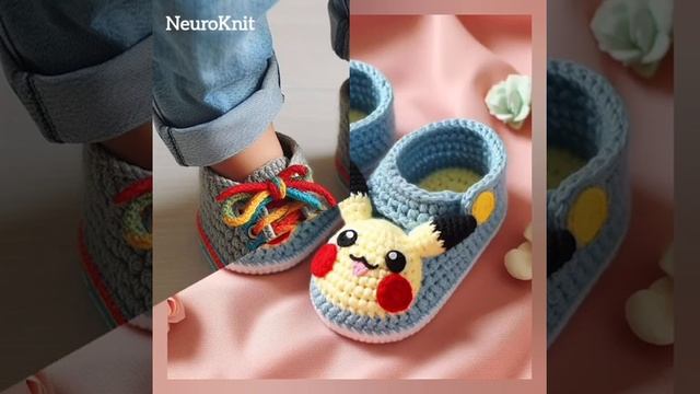 Восхитительные вязаные тапочки! 62 идеи для вязания! // WOW Adorable baby slipper ideas!