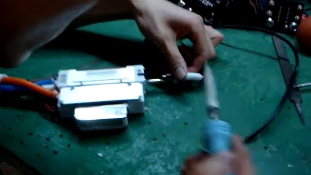 插片头换灯线