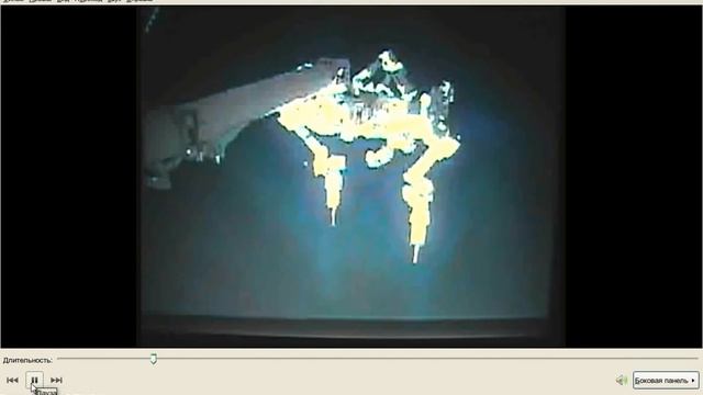 NASA TV:Baseball between astronauts I.S.S aliens UFO.Friday. July, 30th 2010.15:46:21