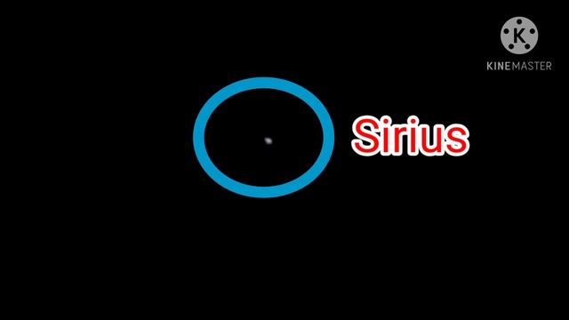 Moon and Brightest Star Sirius Seen From The Earth| Real Planet X Nibiru