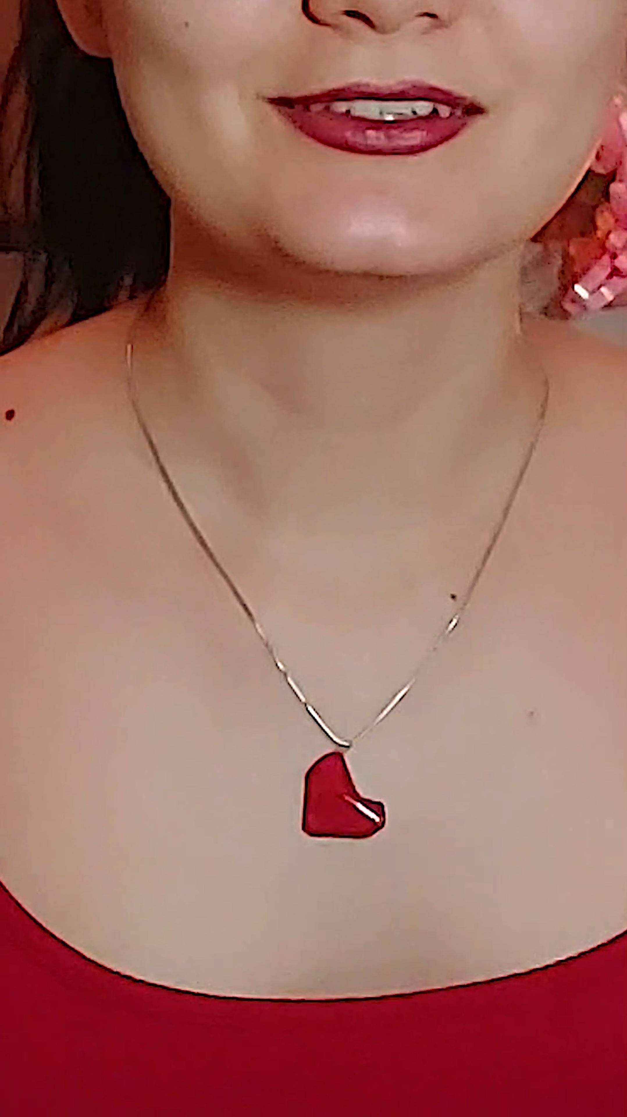 Подвеска из бумаги ❤️