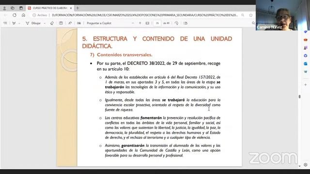 Webinar "Curso práctico de elaboración de programación y unidad didáctica" Maestros