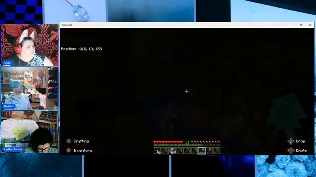Gaming with Vixy on Planet Flipside...Mine Craft