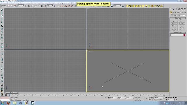 Setting up and using RGM importer