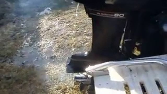 60 HP Mercury 2-Stroke Outboard Motor 1989