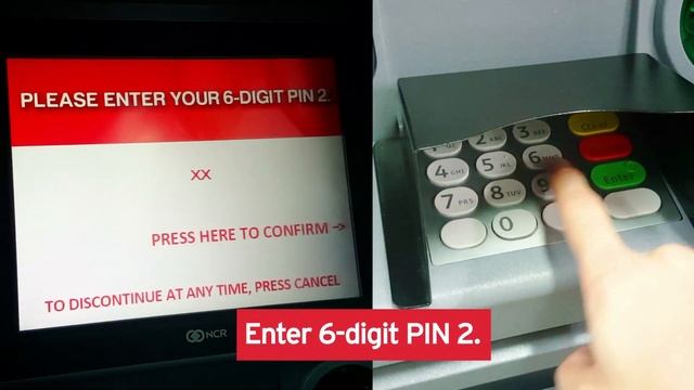 Cardless Withdrawal via ATM