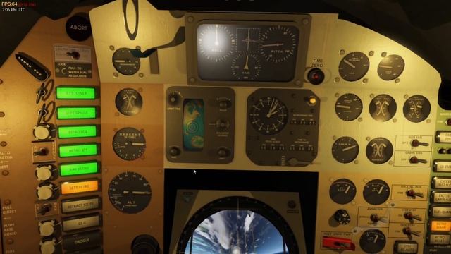 Mercury Redstone Suborbital Flight || ReEntry