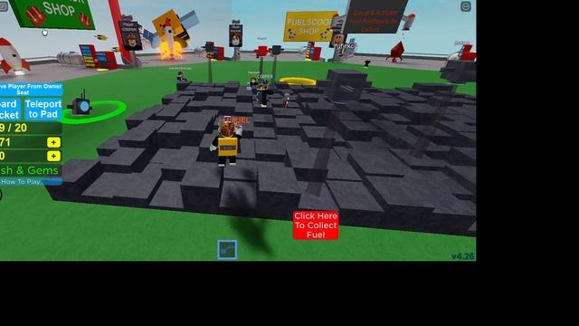 FLy to space!!! (3-2-1 Blast Off Simulator - ROBLOX)
