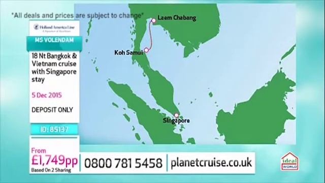 Planet Cruise TV Show - Holland America Line 27/02/15 | Planet Cruise