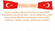 İSTİKLAL MARŞI 2. KITA OKUMA - EZBERLEME -6 TEKRAR
