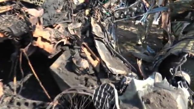 Баллистическа ракета Точка У в огороде у бабушки. Ровеньки. август 2014.