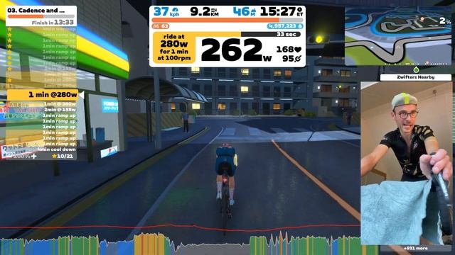 BONUS! ZWIFT Spring Training Session 3