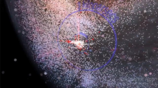 Gliese 581 - A journey from the Solar System to an exoplanet