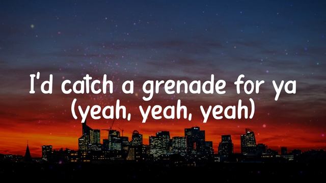 Grenade - Bruno Mars (Lyrics)