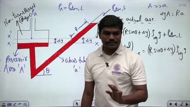 Fluid Mechanics || Inclined Tube Manometers || Fluid Statics || Lecture - 05