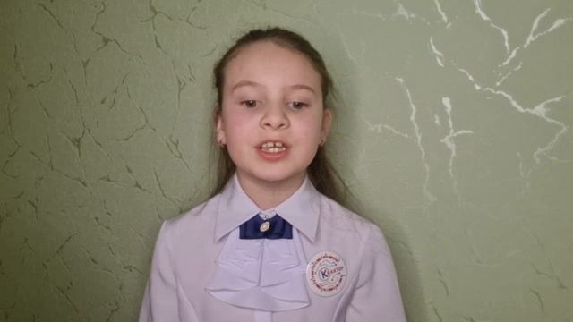Давыденко Мария 1 "А" класс -  Отрывок из стихотворения Татьяны Варламовой "Ленинградский салют"