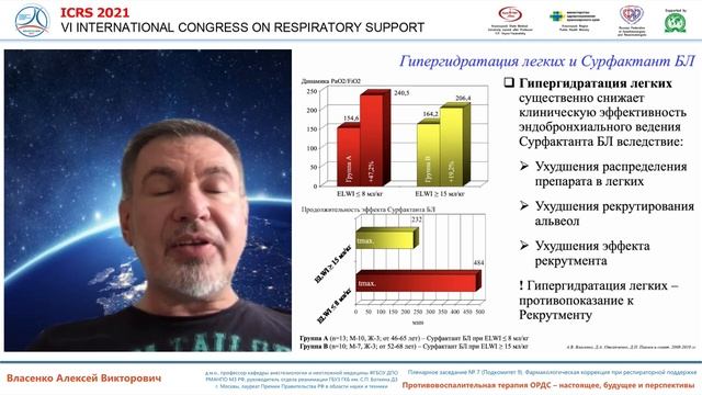 Сурфактант при ОРДС Власенко А.В. 2021