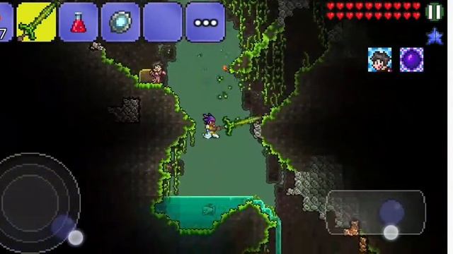 Прохождение terraria на андроид за воина.  Хардмод уже близко !