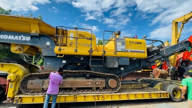 BR380JG Komatsu mobile crusher