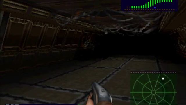 Emulação - Alien Trilogy in-game no Nova 0.5a2 (preview) (Sega Saturn)