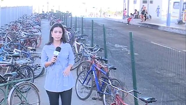 TV BRASIL CENTRAL - BICICLETÁRIO EM TERMINAIS DE ÔNIBUS EM GOIÂNIA CONQUISTAM PASSAGEIROS