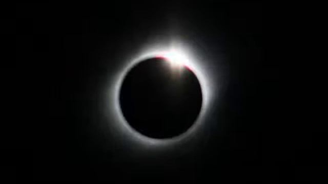 20090722　皆既日食第三接触　The third contact of the total eclipse