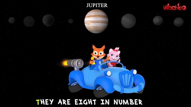 The Planet Song | Educational Song for Kids | E- Learning | Nursery Rhymes | WooHoo Rhymes 4K