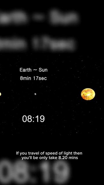 How much fast is speed of light😳 #space #speedoflight #shorts