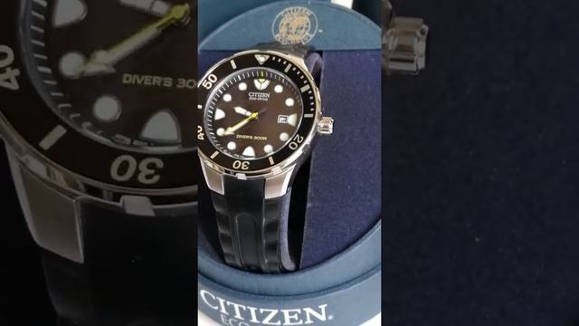 CITIZEN ref. BN0070-09E 300m Diver watch Eco-Drive