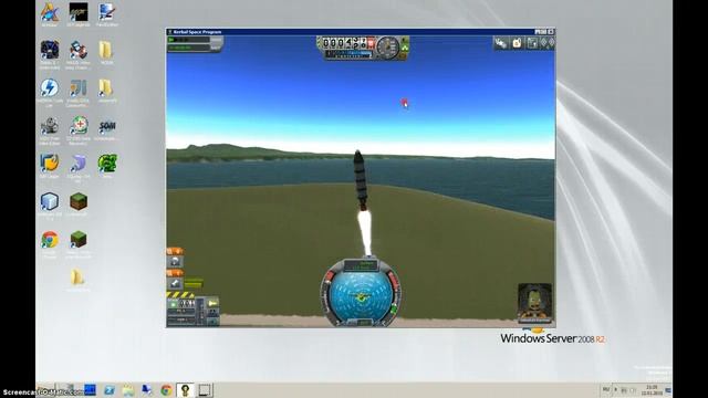 полёты в космос:kerbal spase programm серия 1