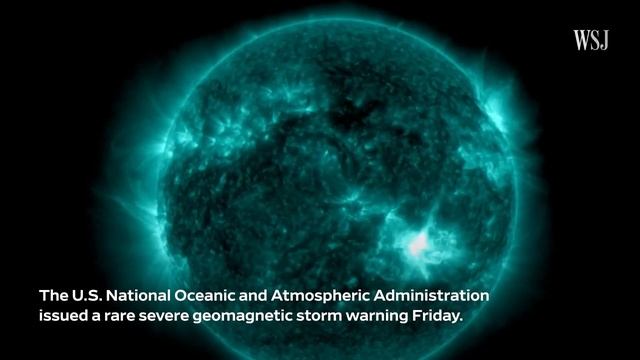 Watch: Rare Solar Storm Creates Vivid Northern Lights Around the World | WSJ News