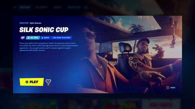 *LIVE NOW* FORTNITE SILK SONIC CUP!! (*FREE* BRUNO MARS SKINS + REWARDS) 🕴