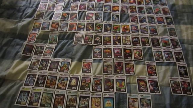 Kid Icarus AR Cards Collection- Got 3 Sacred Treasures (see my other video)