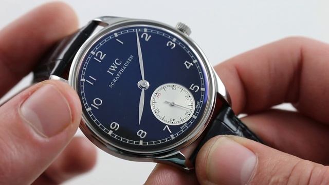 IWC Portugieser Handwound Ref. IW545404 Watch Review