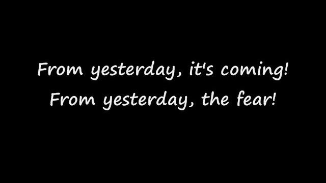 30 seconds to mars - From Yesterday (lyrics)