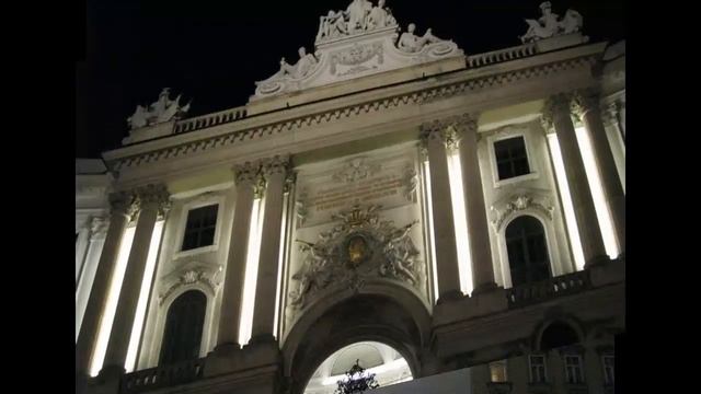 Vienna nightime city tour Shopping Coffee Starbucks and Historic Sights Albertina Opera
