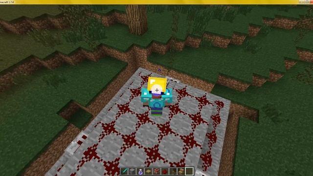 как полететь в космос в Minecraft 1.7.4